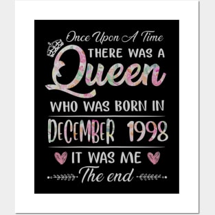 Girls 22nd Birthday Queen December 1998 22 Years Old Posters and Art